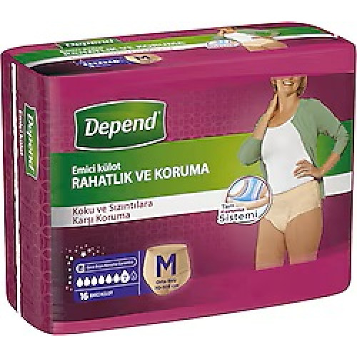 Depend Emici Külot M-L-XL
