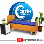 3 Motorlu Mobilyalı Hasta Yatağı